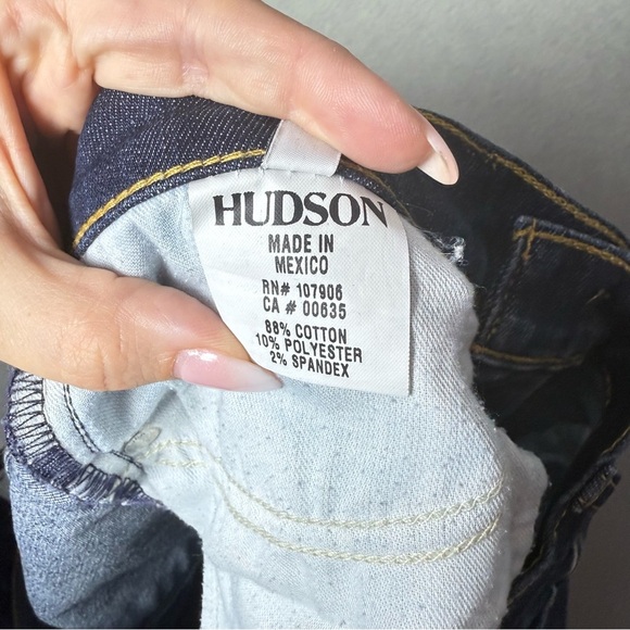 Hudson Women’s Krista Super Skinny Cropped Jean size 27 - Picture 12 of 14